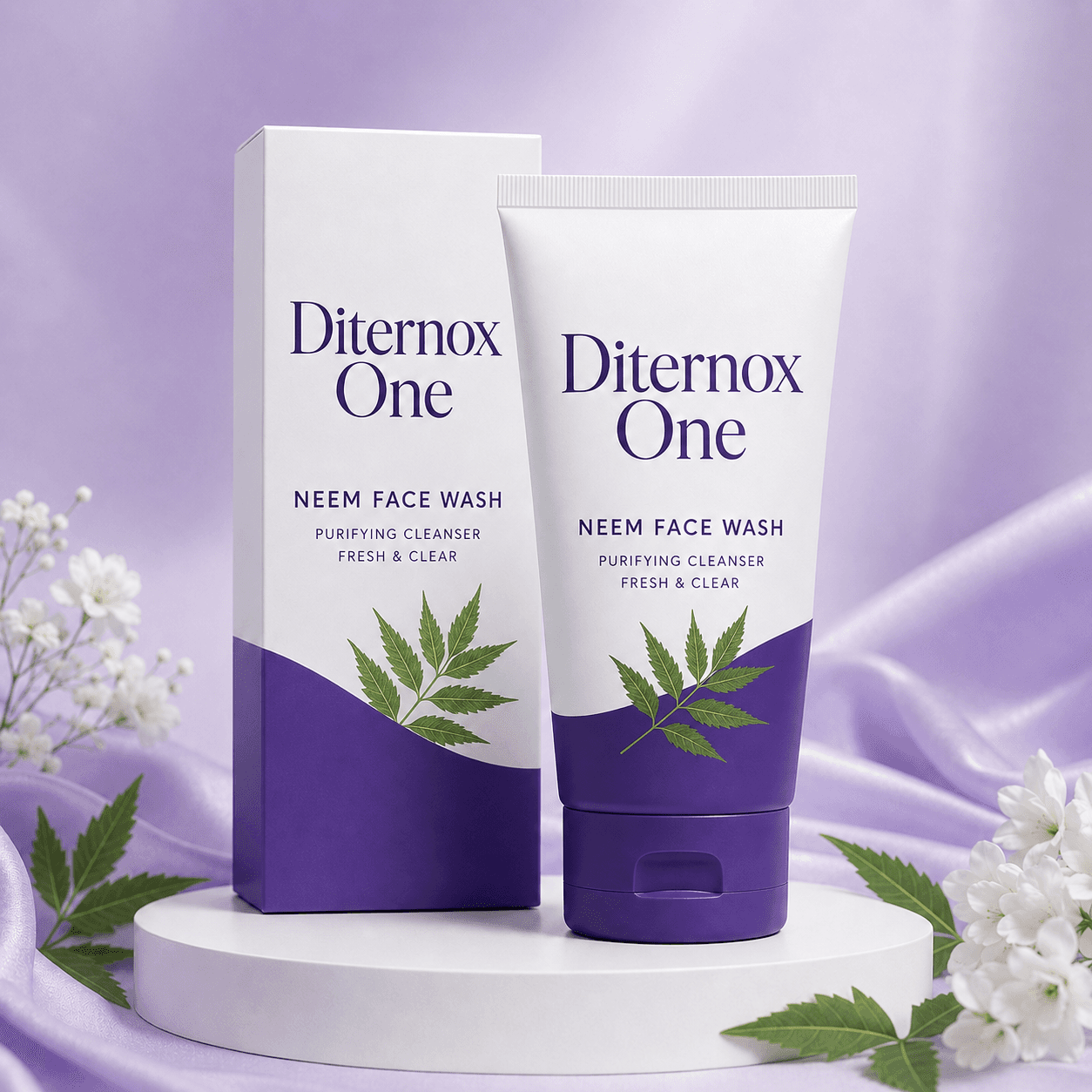 Diternox One Neem Face Wash 200 ml – Purifying Cleanser, Fresh & Clear