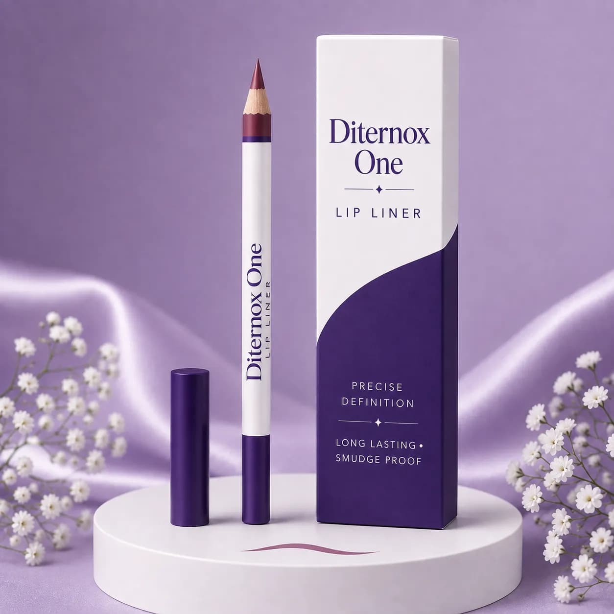 Diternox One Lip Liner Pencil | Precise Definition | Long Lasting & Smudge Proof